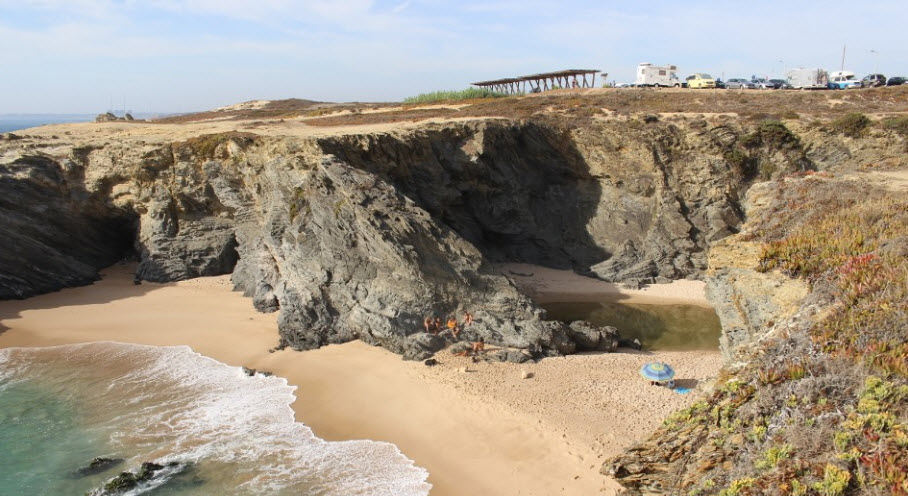 Beach Espingardeiro, Portugal, Portugal
